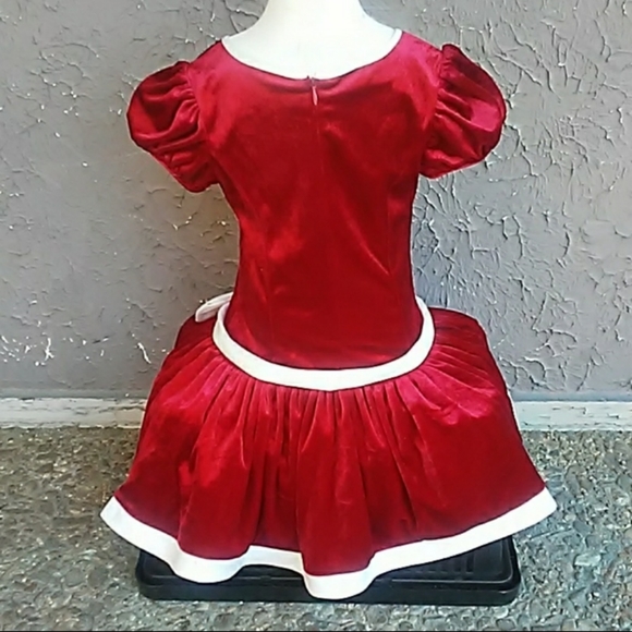 Red, black jacket & red, white dress, size 6 child - Picture 7 of 8